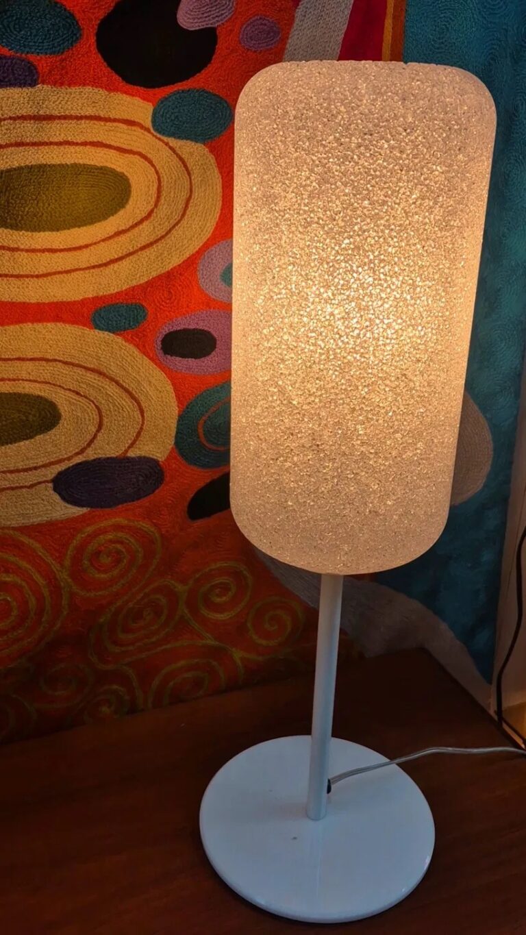 luminaire vintage éclairage intérieur lampe verre granité
